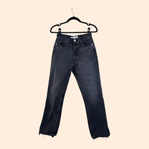EB Denim High Rise Straight Leg Jeans